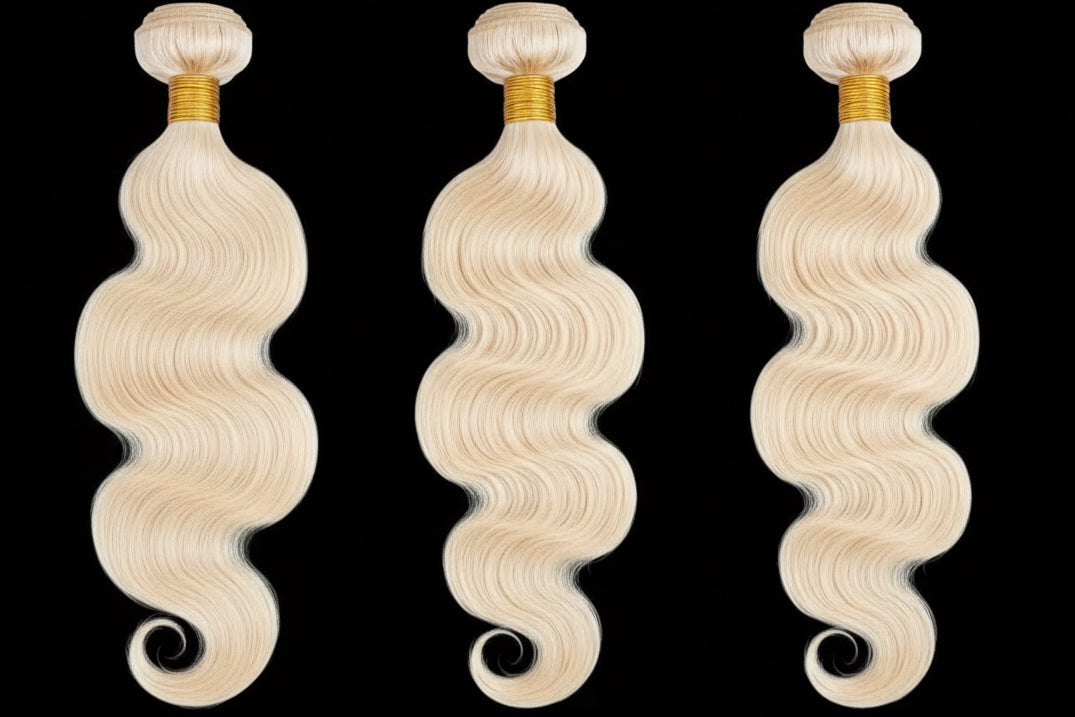 Russian Blonde Body Wave Bundle Deals